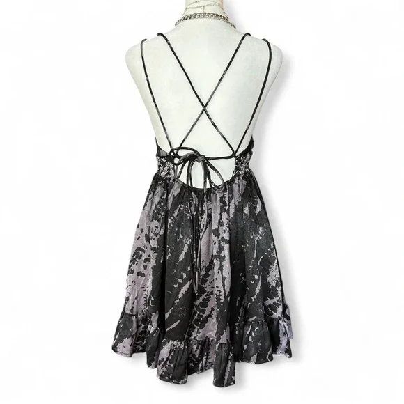 SOLD Urban Outfitters Naomi Strappy Mini Dress S - Picture 3 of 8